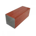 6063 T5 red wood grain tube aluminum profiles